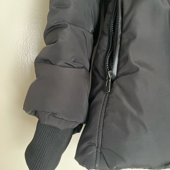 Faux fur women’s parka in black size Small- Haight and Ashbury - Picture 4 of 9